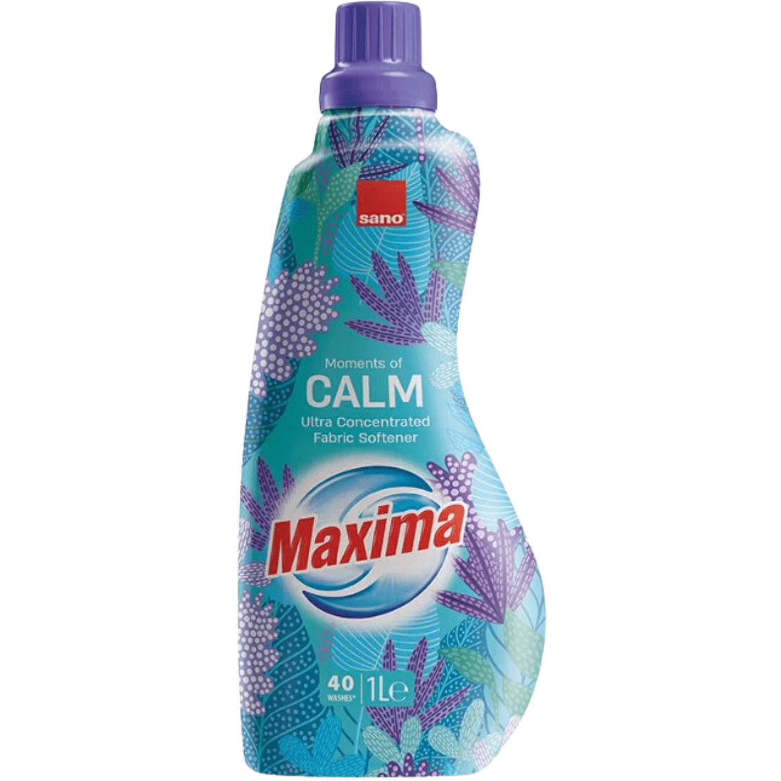 Sano Maxima Calm - омекотител, 1 литър, 40 пранета