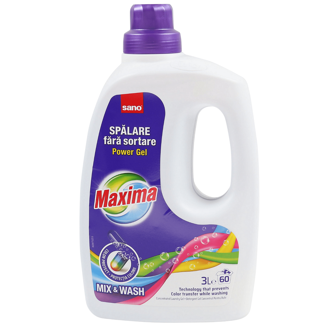 Sano Maxima Mix & Wash, 3 л, 60 пранета