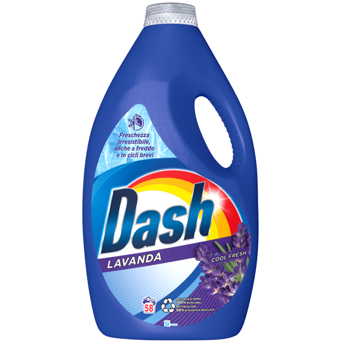 Dash  Lavanda - Течен прах за пране , 58п.