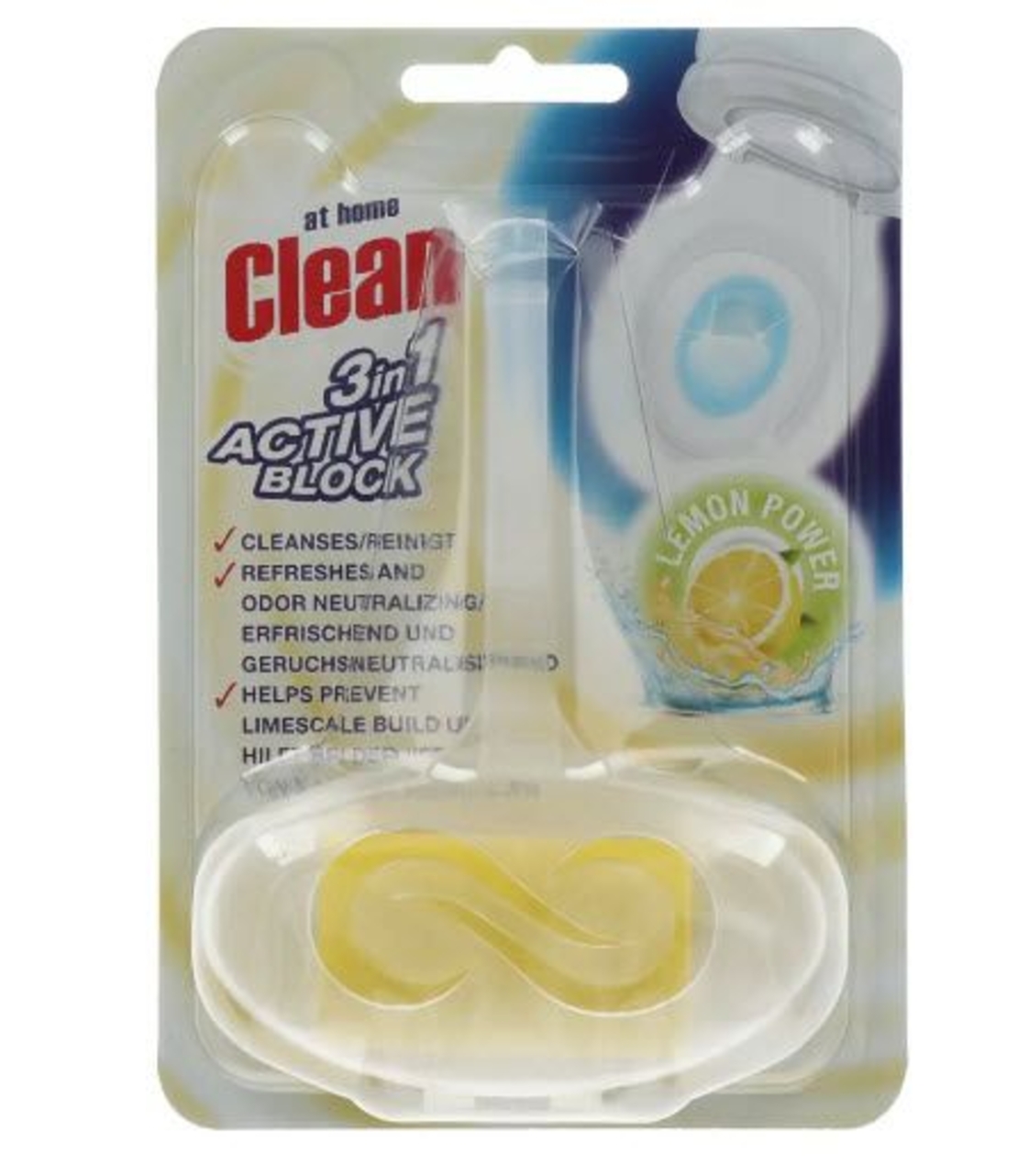 At home clean - блокче за тоалетна Лимон
