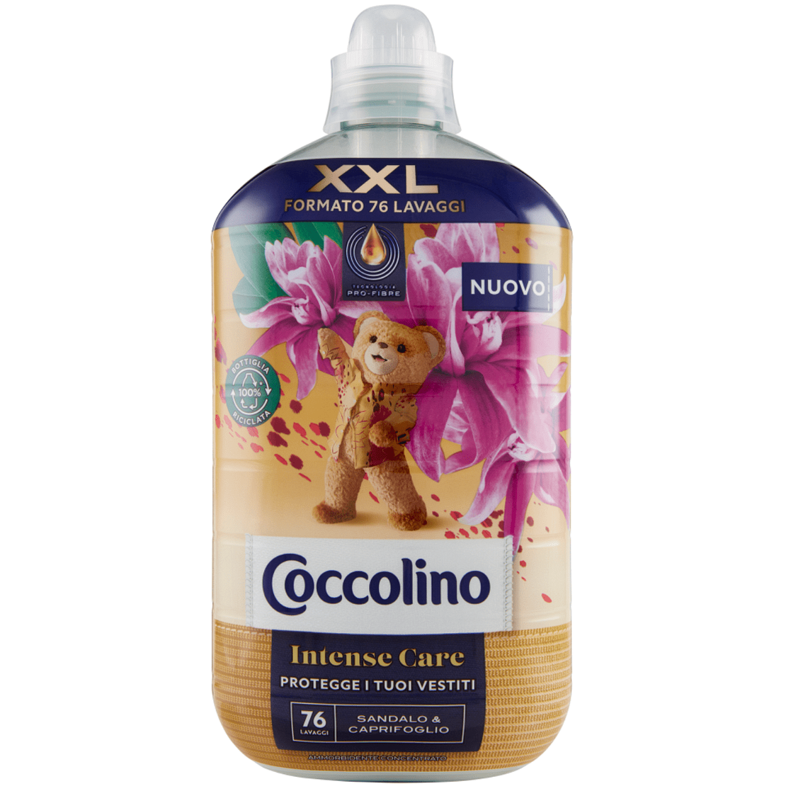 Coccolino Sandalo & Caprifoglio - Омекотител, 1,750 л, 76 пр