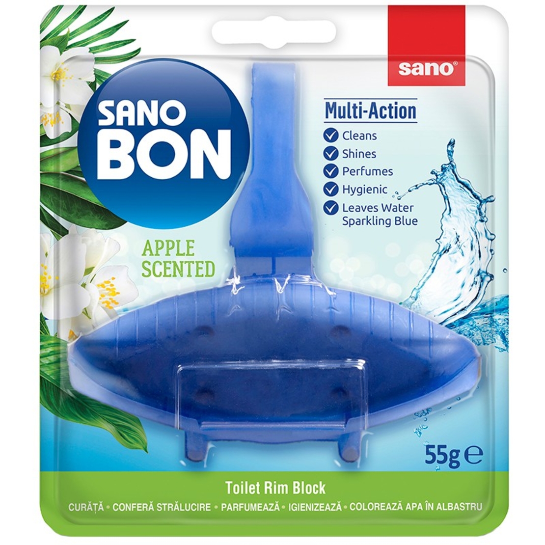 Sano Bono - WC блокче синя вода Аpple