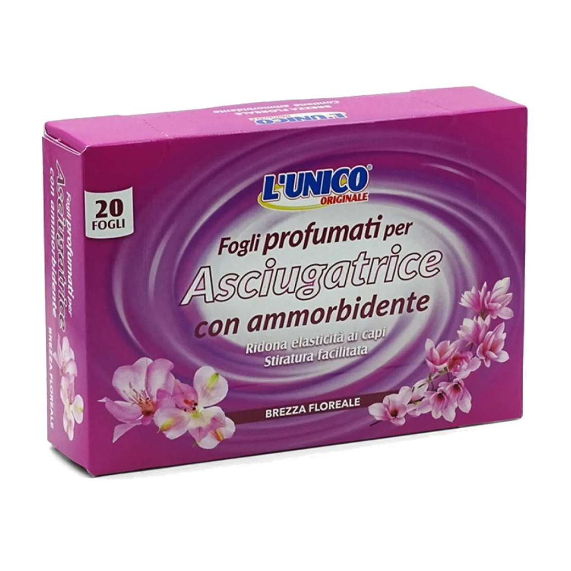 L'unico - Ароматизирани кърпички за сушилня Цветен бриз - 20бр
