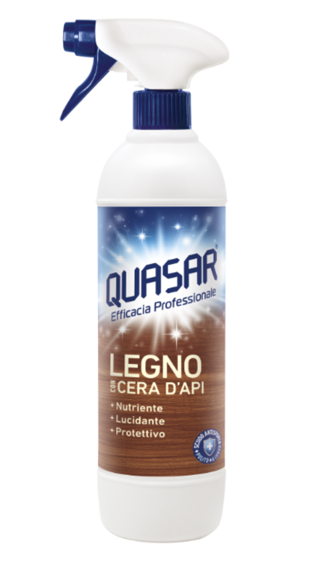 Quasar Legno- Препарат за почиставне на дървени повърхности , 580мл