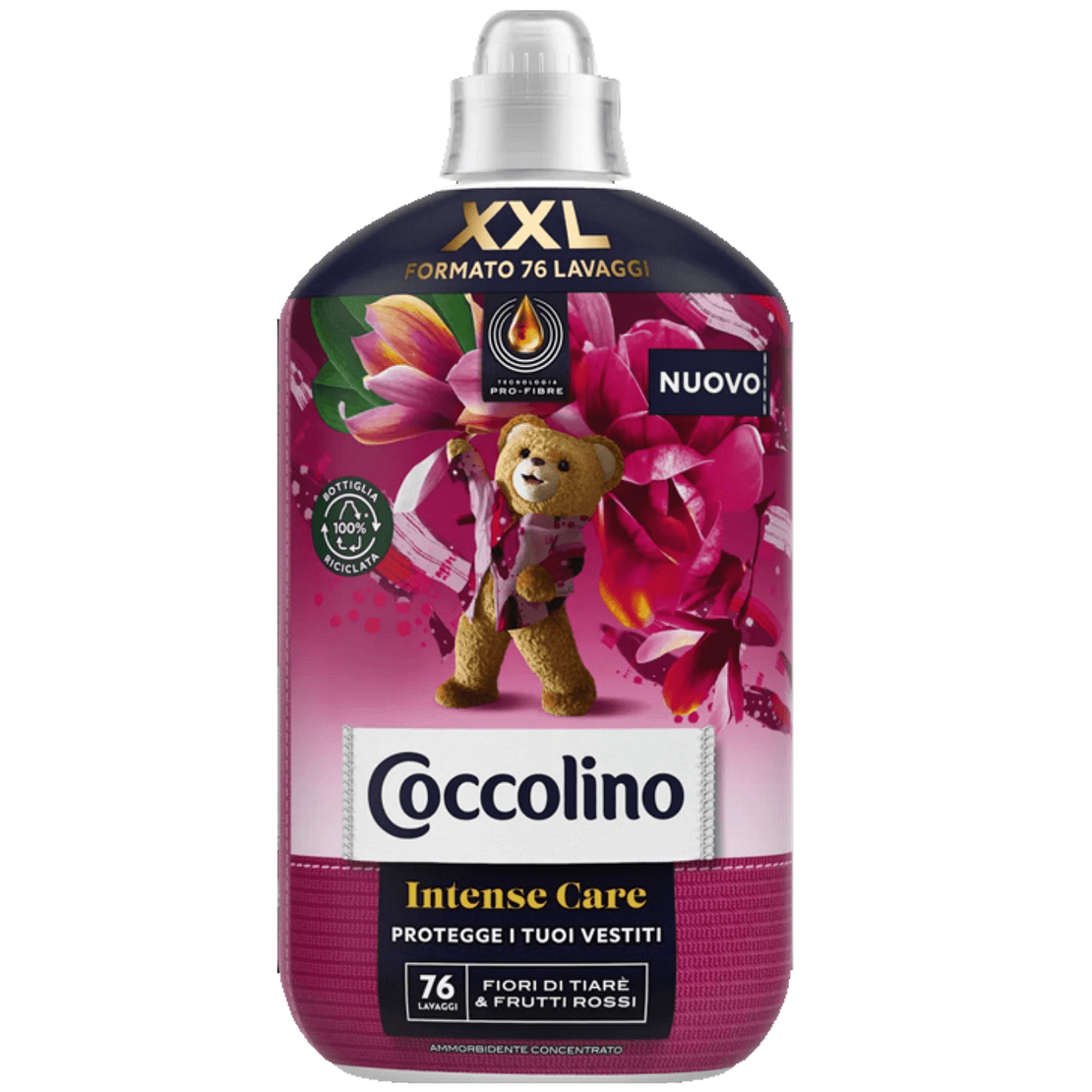 Coccolino Fiori di Tiare & Frutti Rossi - Омекотител, 1,750 л, 76 пр