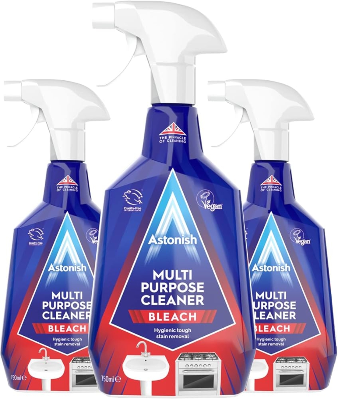 Astonish Multi-Purpose Cleaner Препарат с белина за почистване на всички миещи се повърхности 750мл