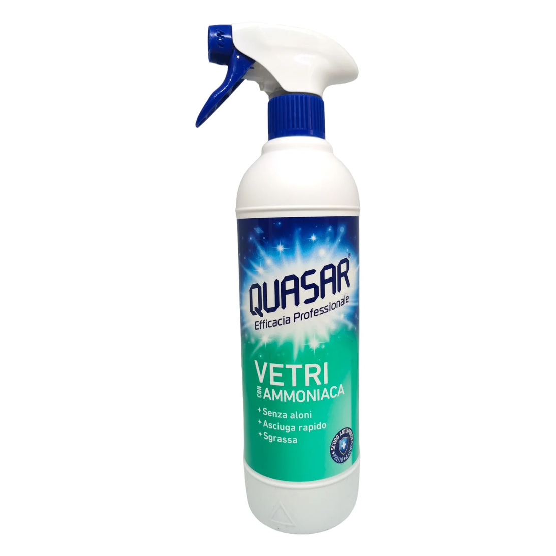 Quasar Vetri con Ammoniaca - препарат за стъкло 580 мл