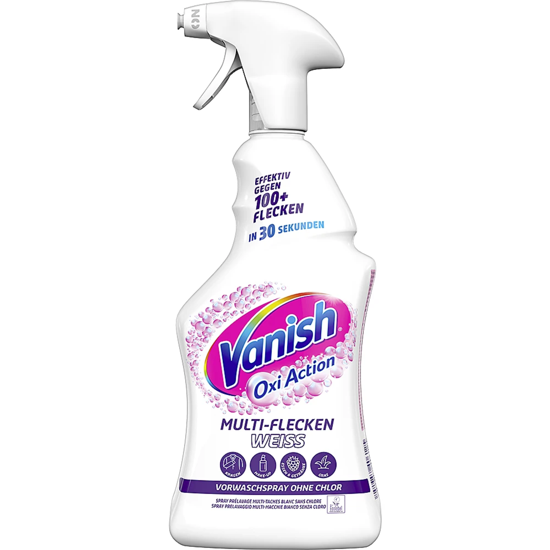 Vanish Oxi Action White Спрей за премахване на петна за бели дрехи ,500 мл