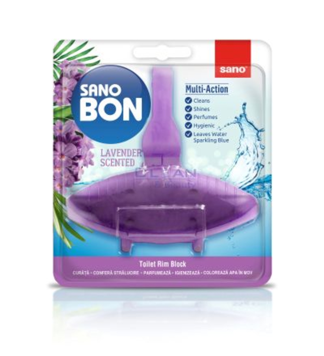 Sano Bono - WC блокче синя вода Lavender