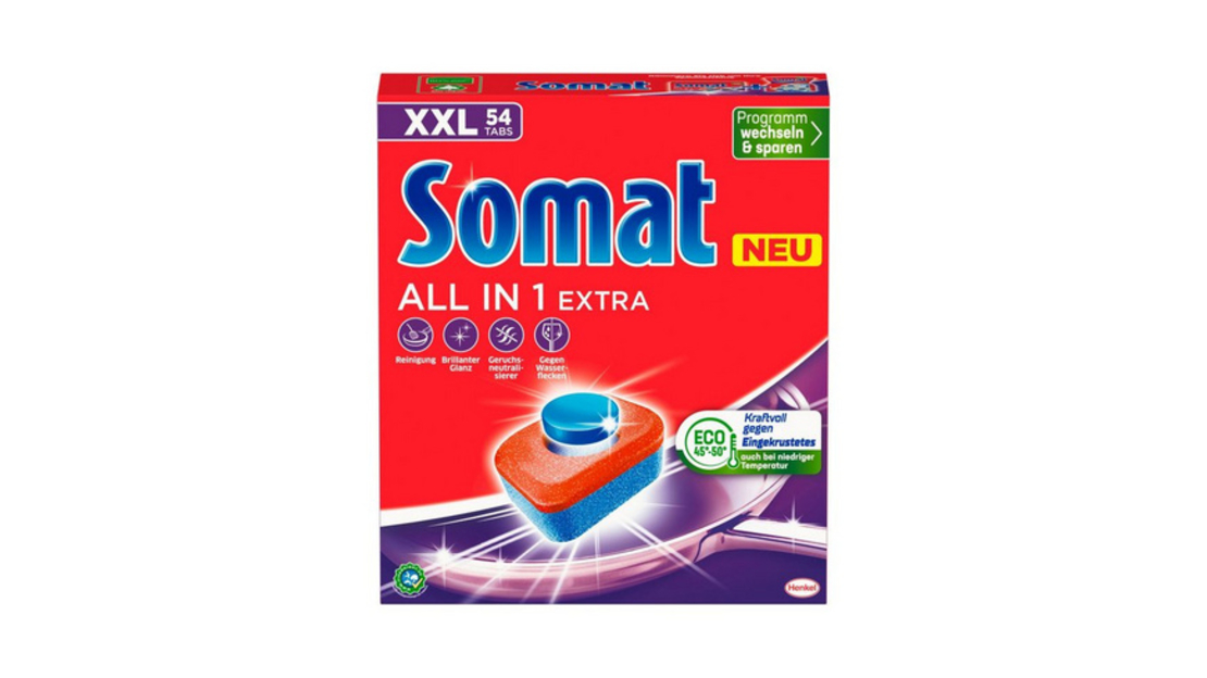 Somat All i 1 Extra - Таблетки за съдомиялна - 54бр