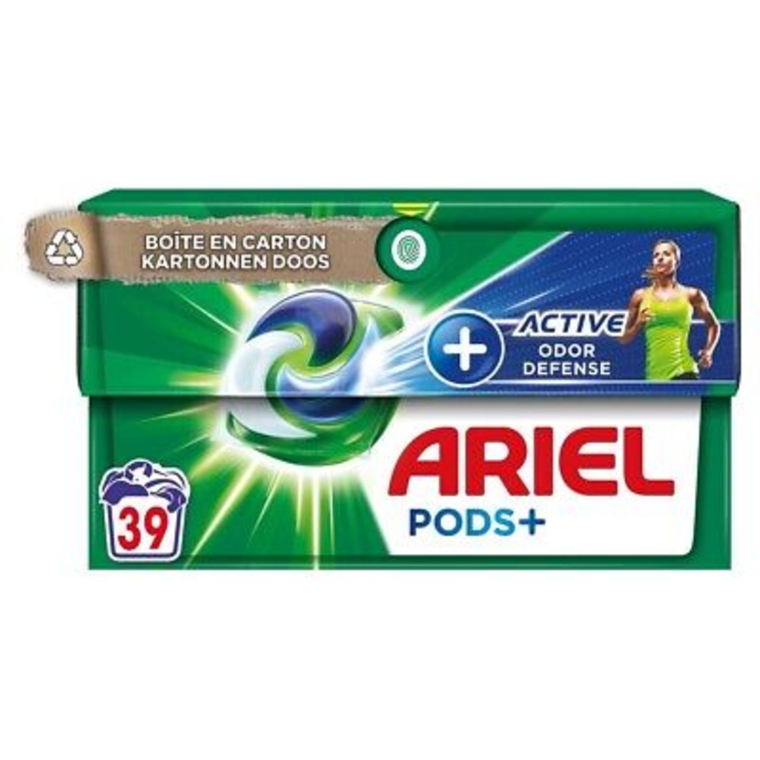 Ariel anti odore - Капсули за пране , 39 бр
