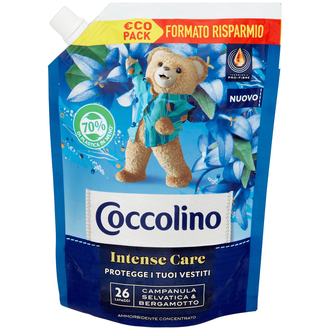 Coccolino Intense Care Bergamot - Омекотител, 600 мл