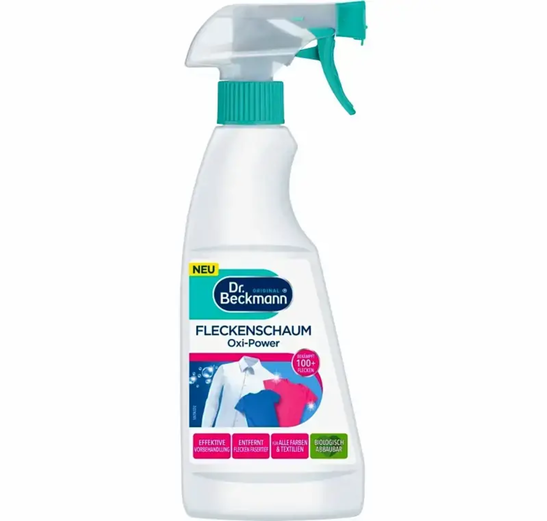 Dr. Beckmann Fleckenschaum OXI Power  - спрей против петна 500 ml