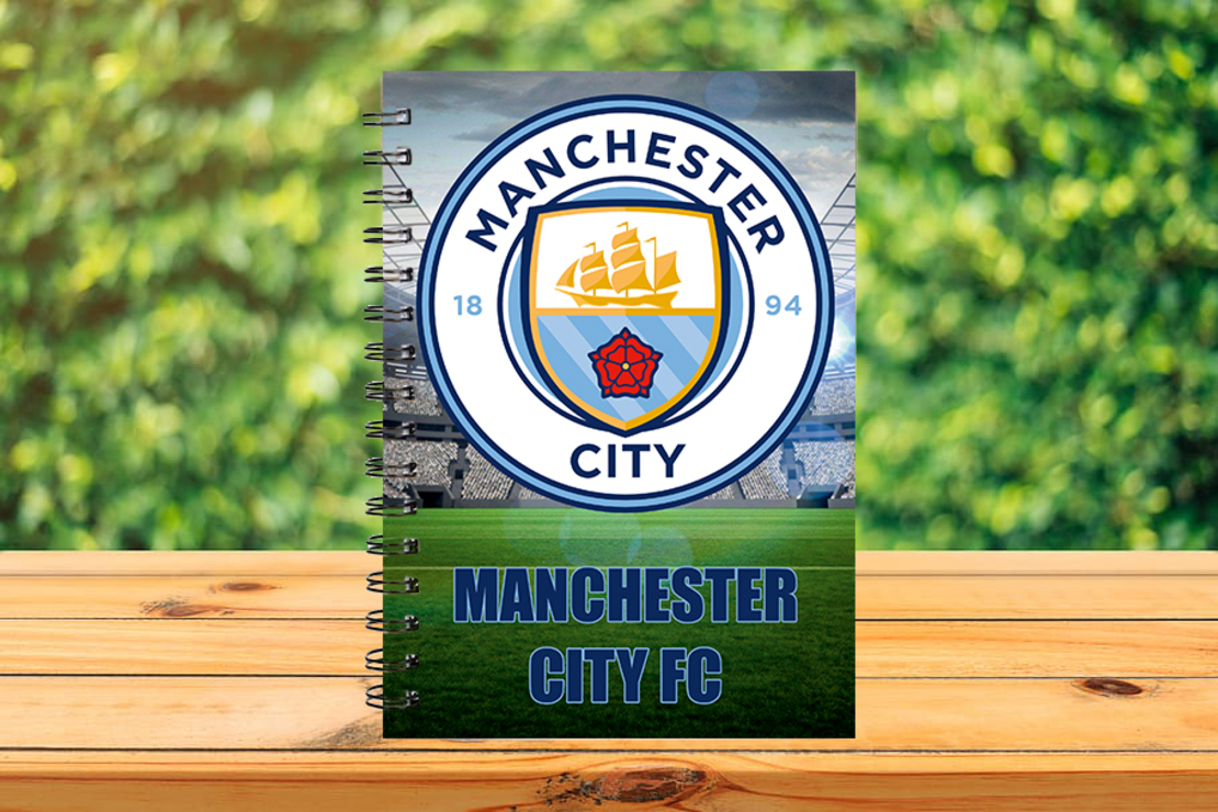 Тефтер Manchester City размер А5