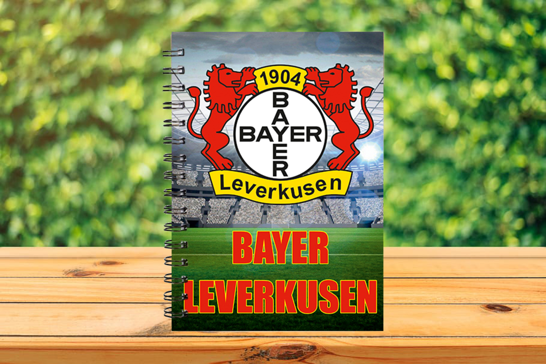 Тефтер Bayer Leverkusen размер А5