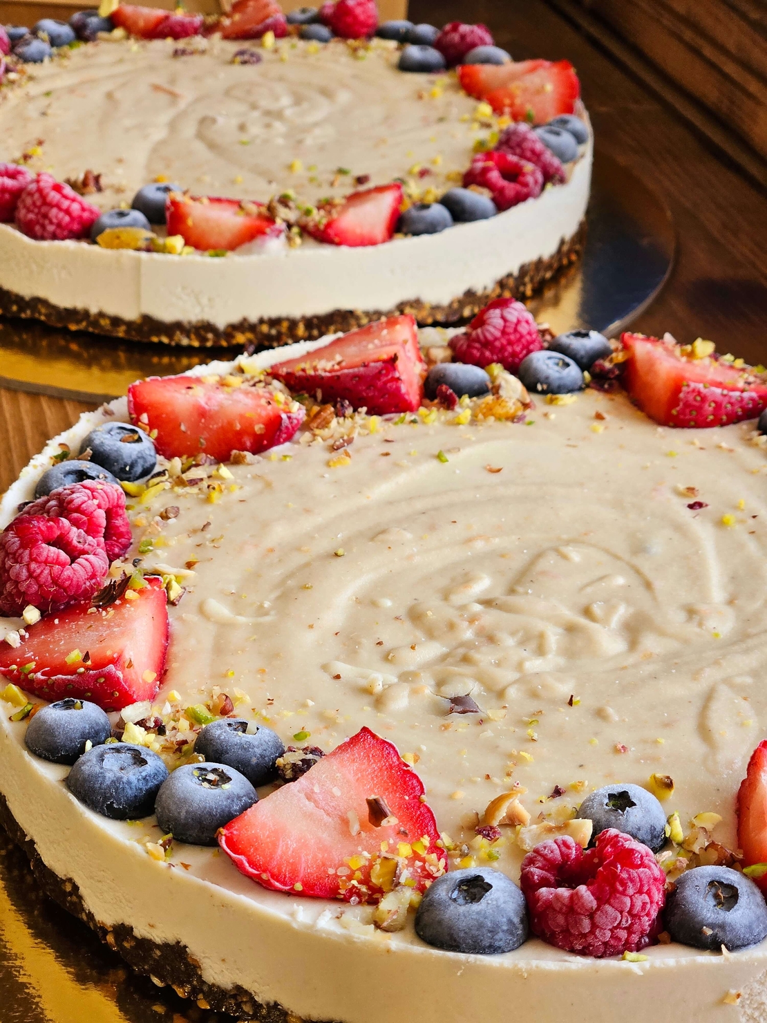 Портокалова торта с плодове 26см