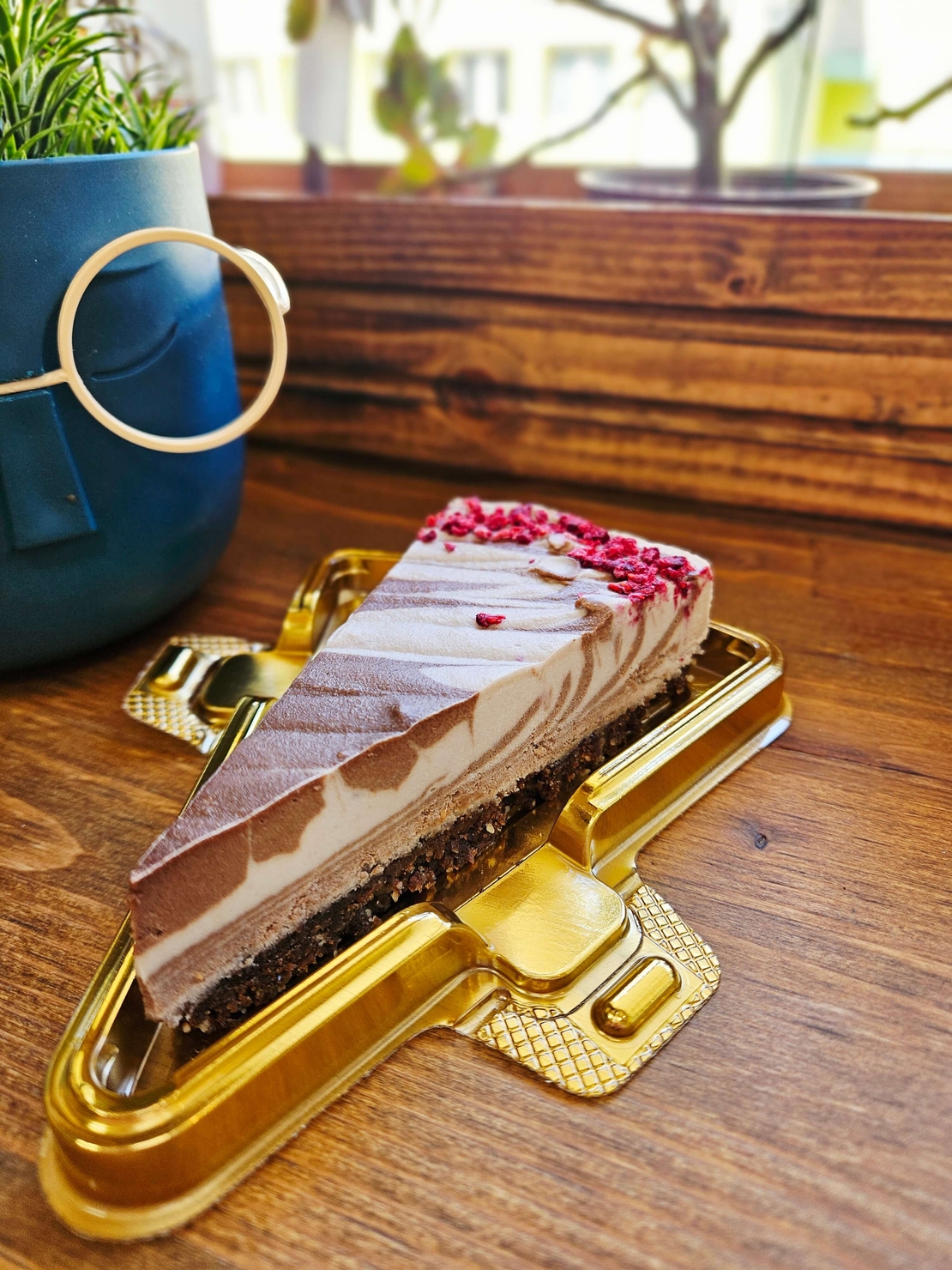 Малиново капучино