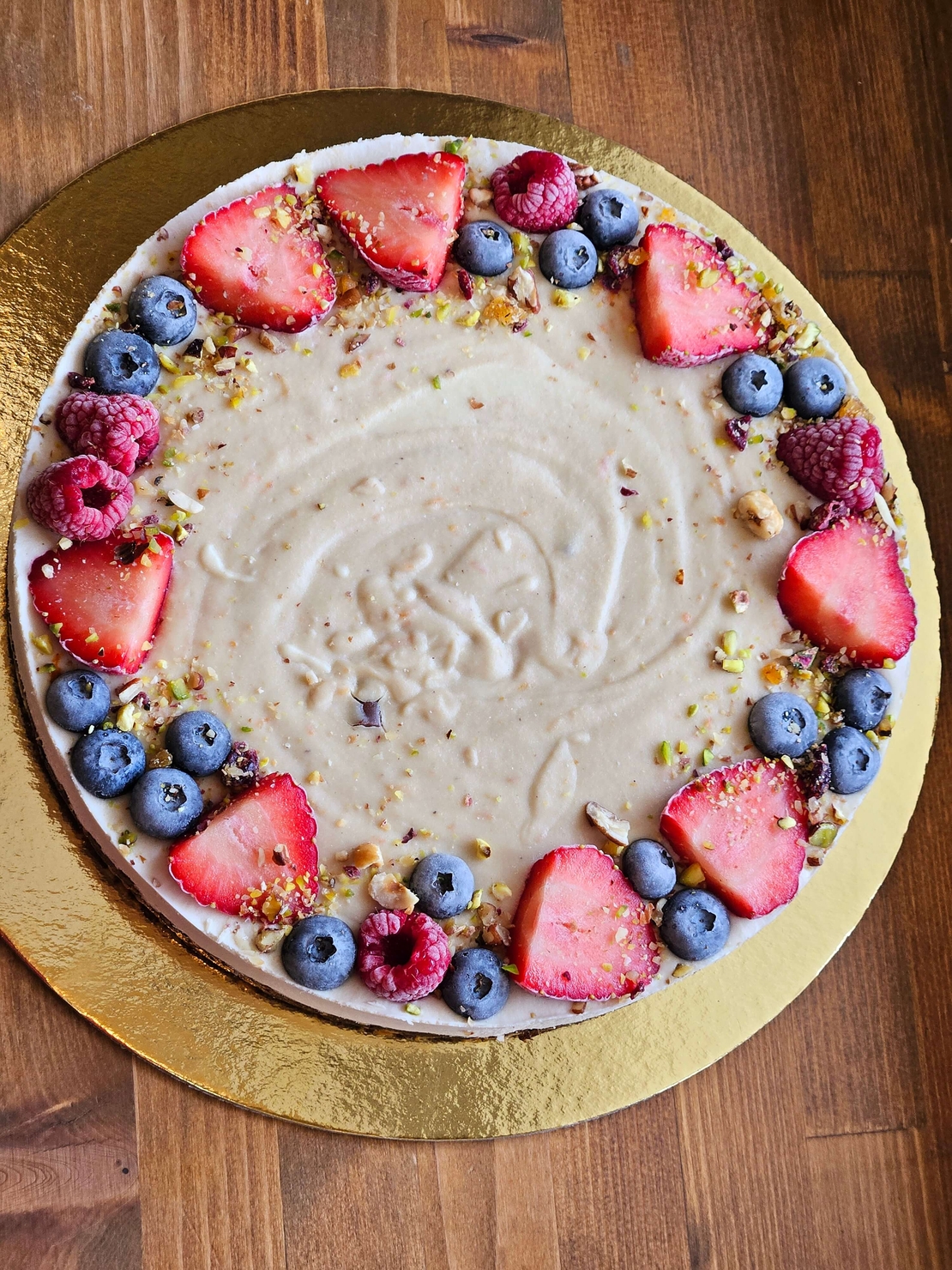 Портокалова торта с плодове 26см