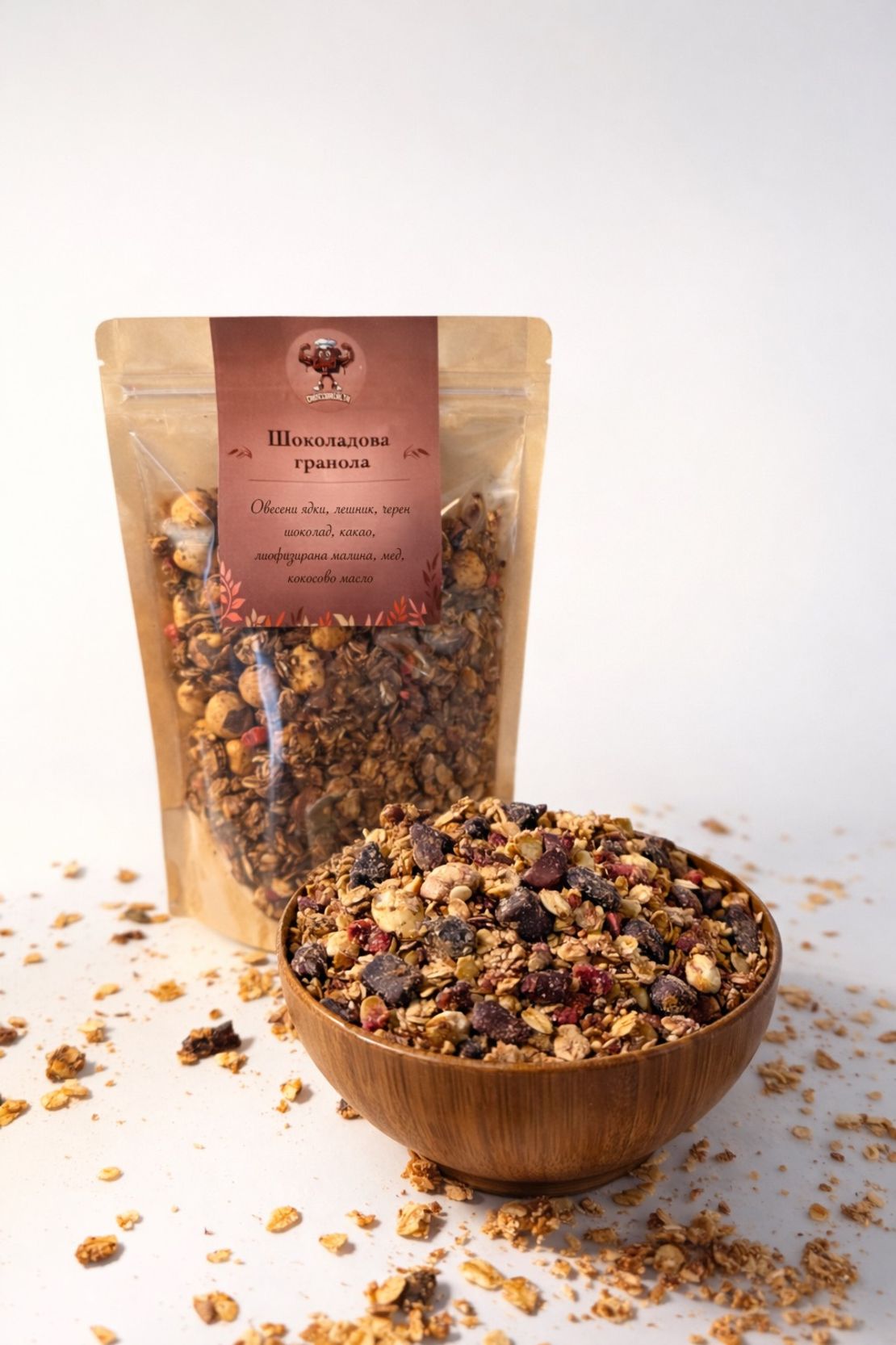 Шоколадова гранола 200гр