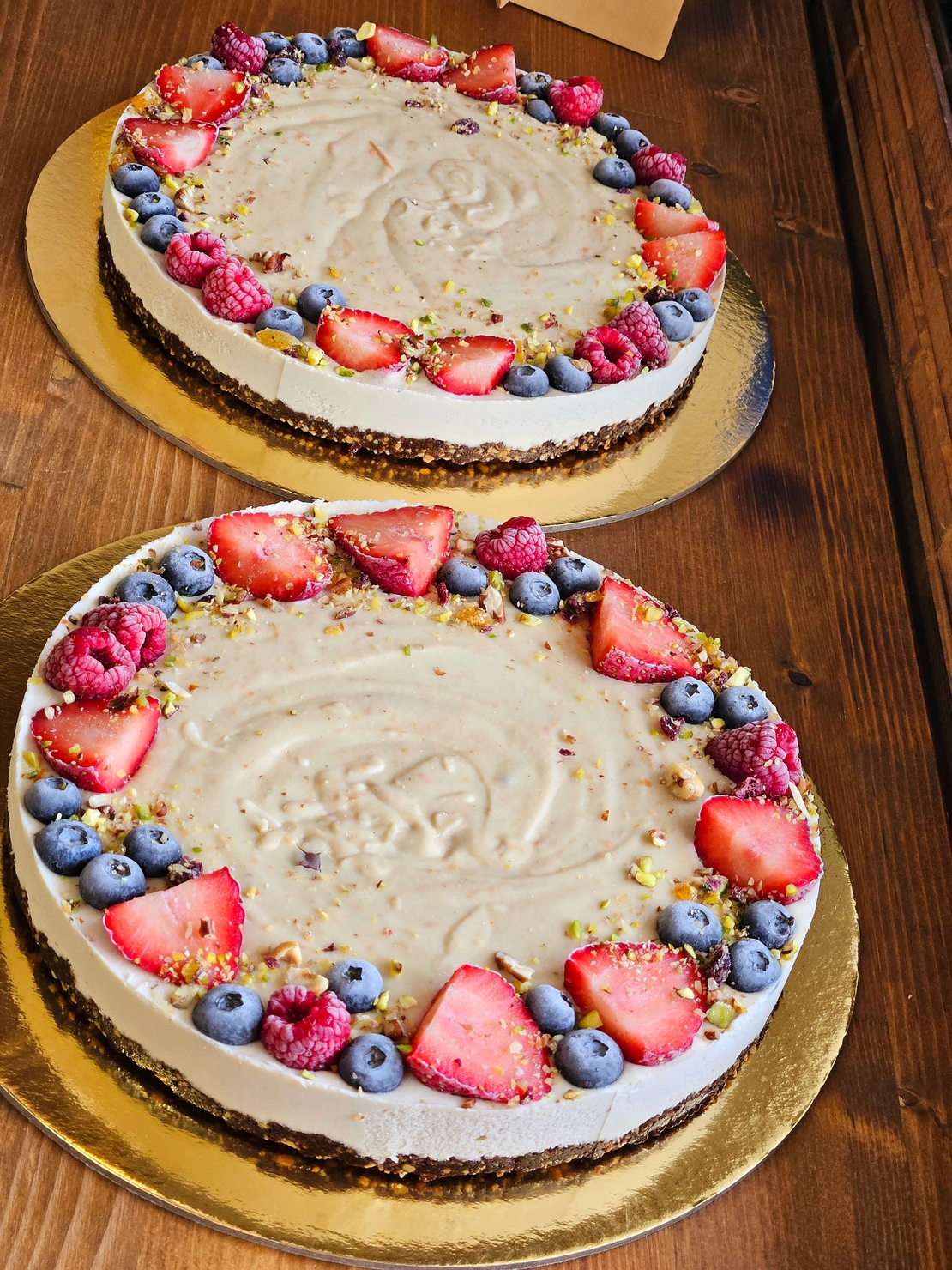 Портокалова торта с плодове 26см