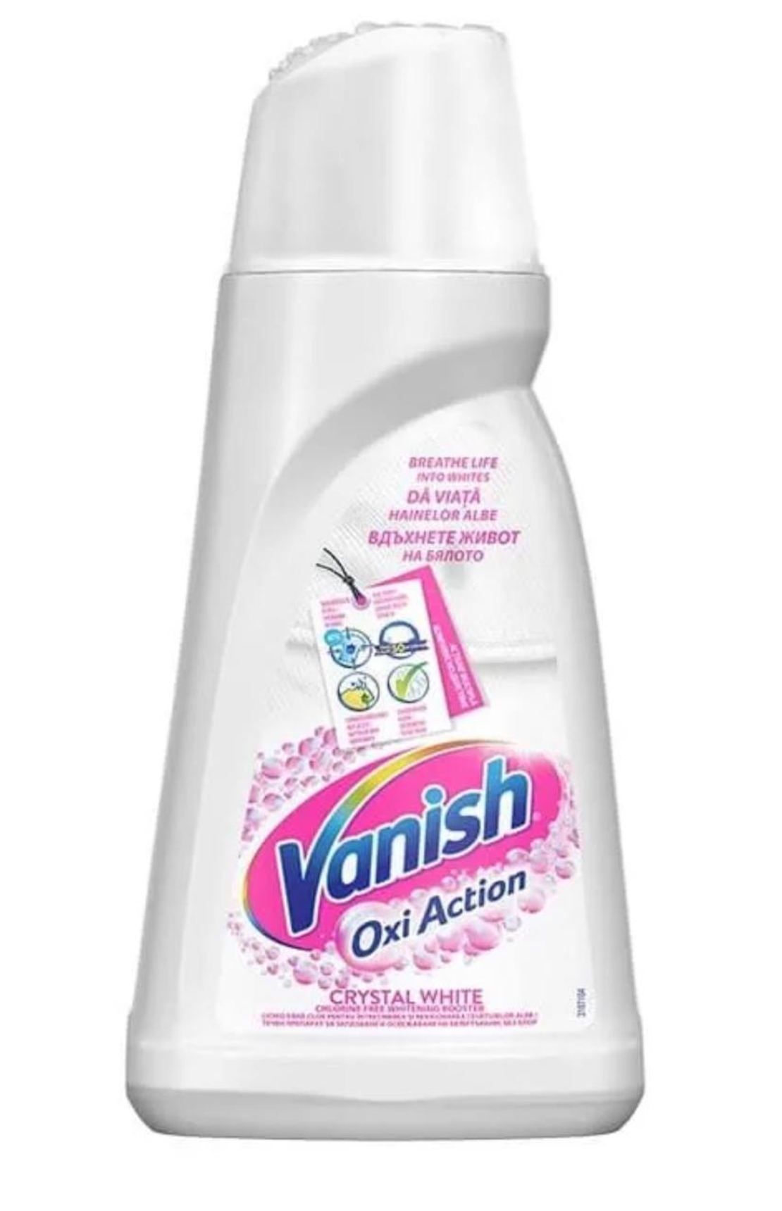 VANISH OXI ACTION 1л WHITE-препарат против петна