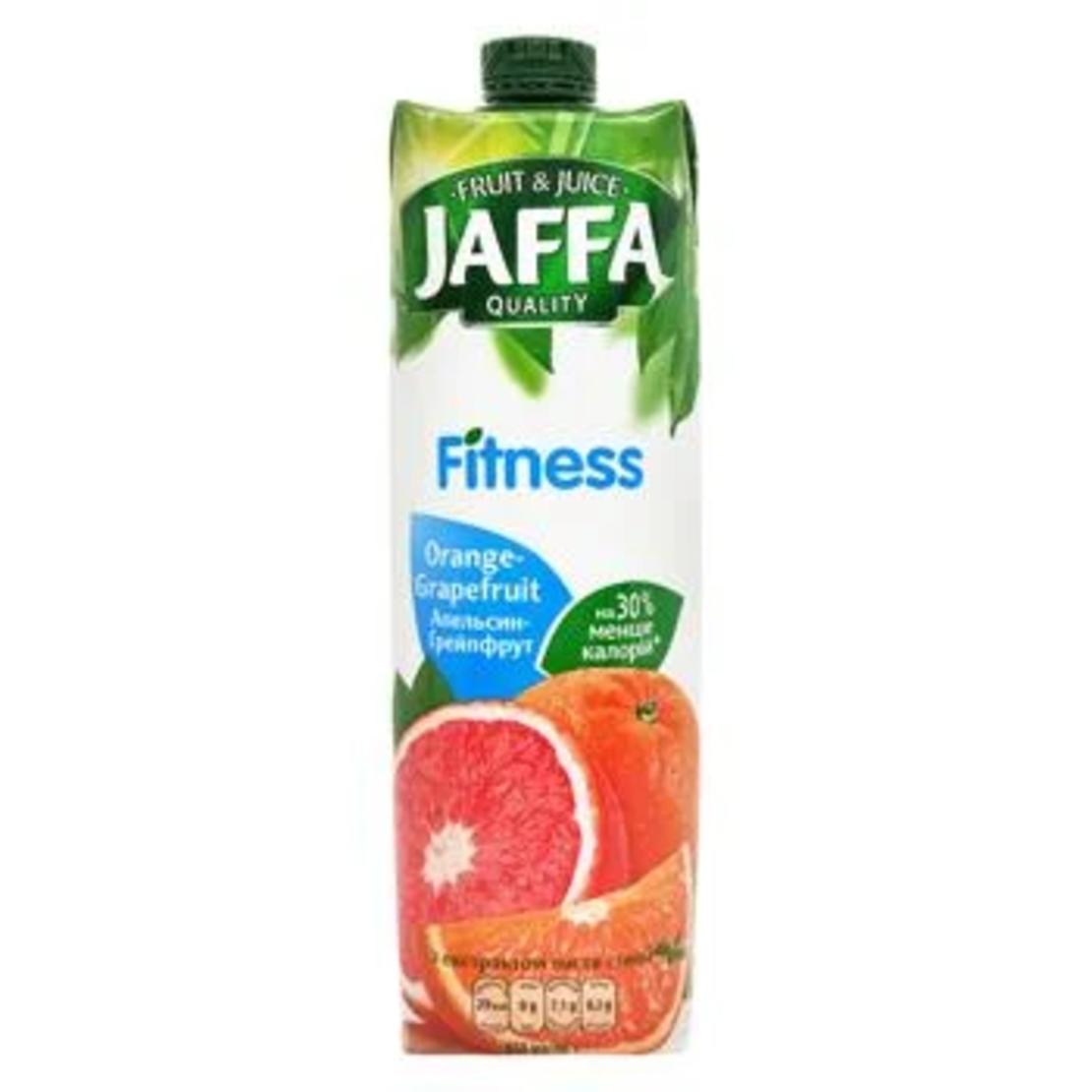 Jaffa Нектар Портокал-Грейпфрут с листа Стевия 950 мл (Украйна)