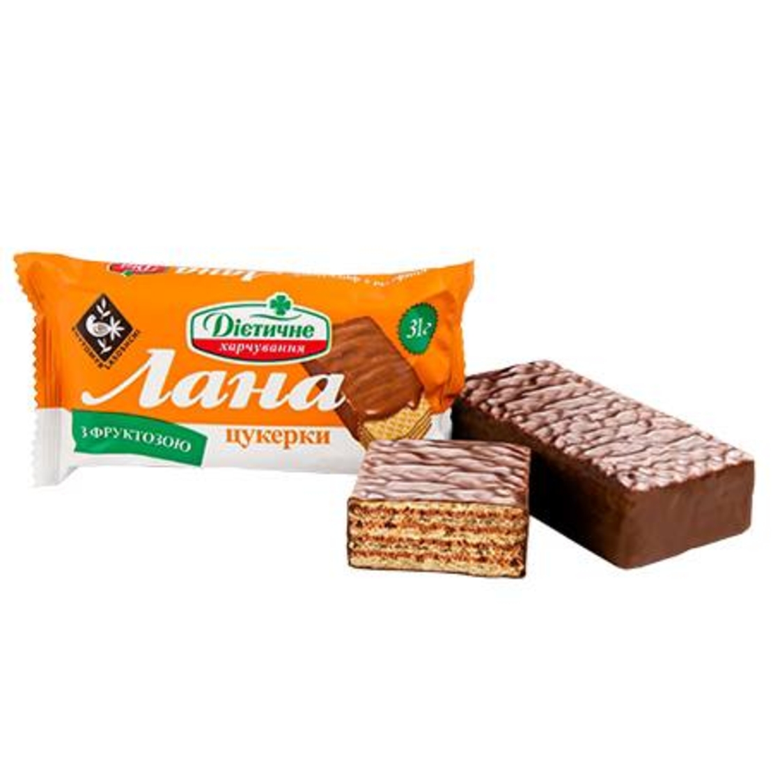 Вафли Лана 12 × 31 г (Украйна)