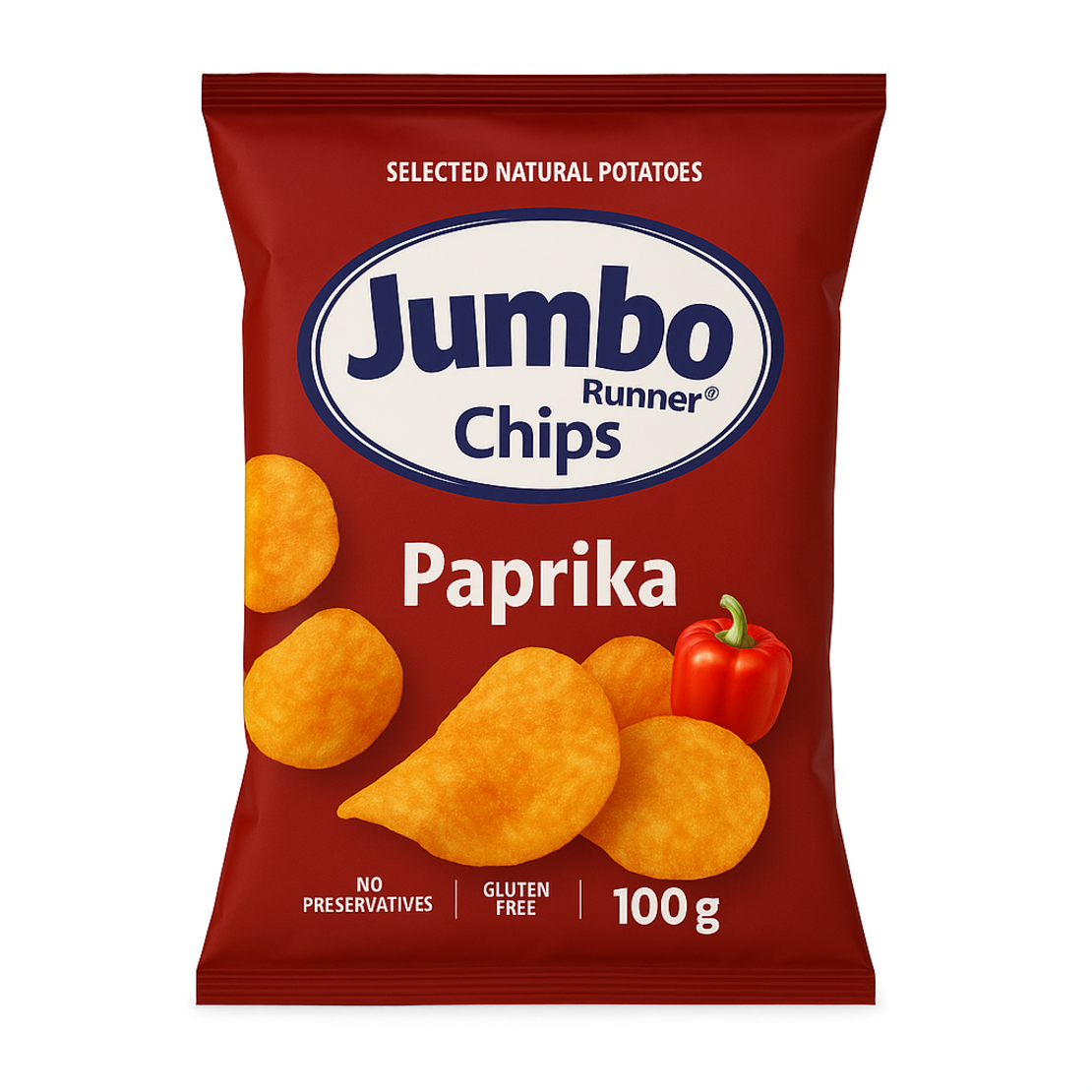 Jumbo Чипс с паприка 100 г