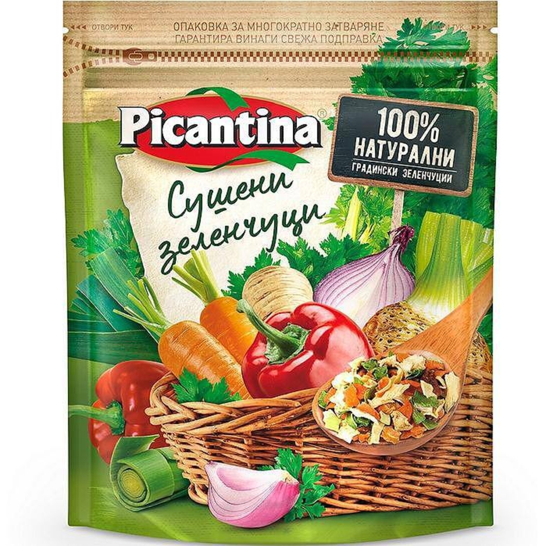 Пикантина Микс сушени зеленчуци 100 г