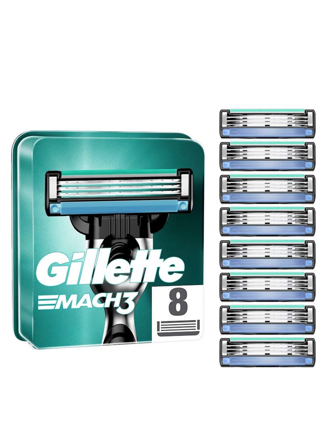 РЕЗЕРВА GILLETTE MACH 3 8бр.