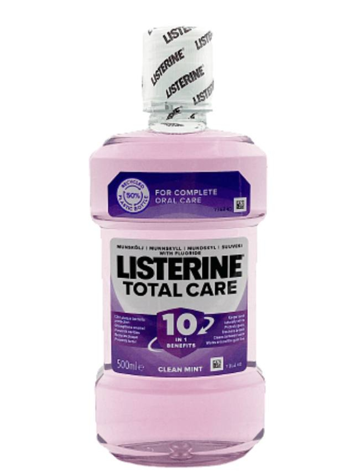ВОДА ЗА УСТА LISTERINE 500ml TOTAL CARE 10 in 1