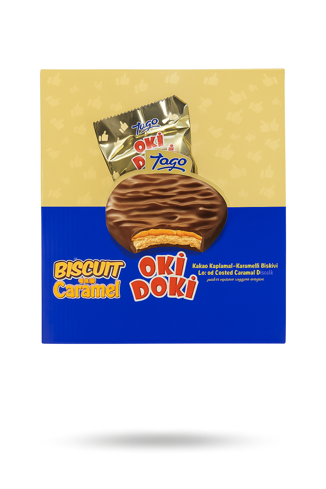 Tago Oki Doki Бисквити с карамел