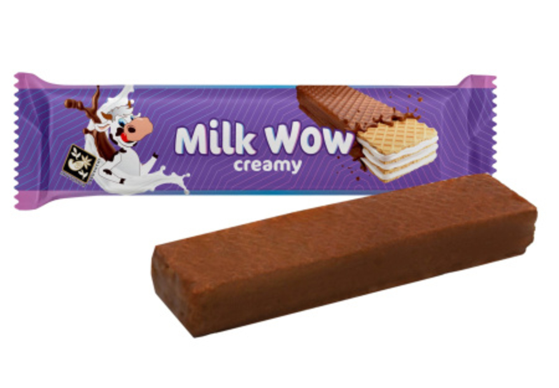 Вафли Milky Wow крем 10 бр пакет (Украйна)