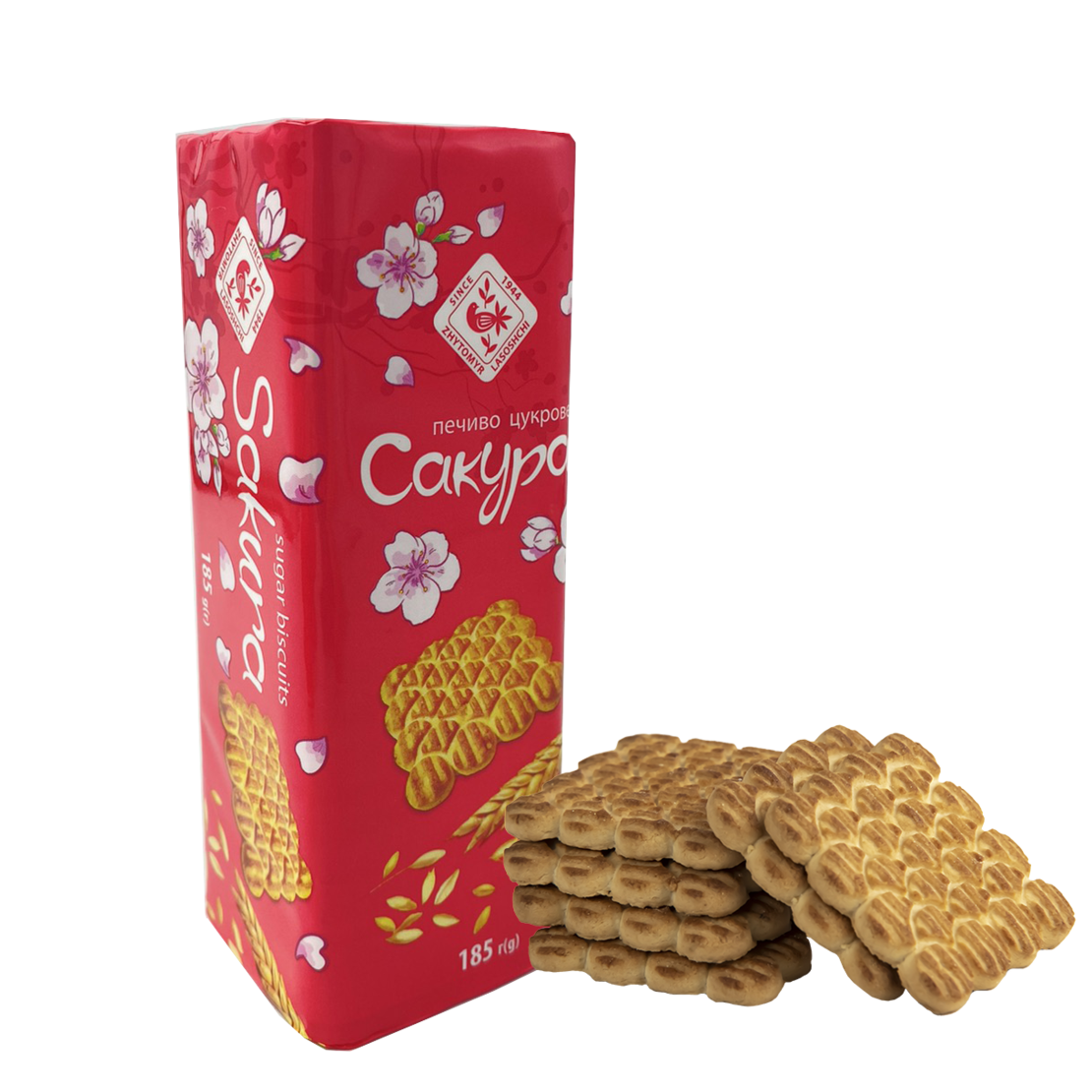 Бисквити Сакура 185 г (Украйна)