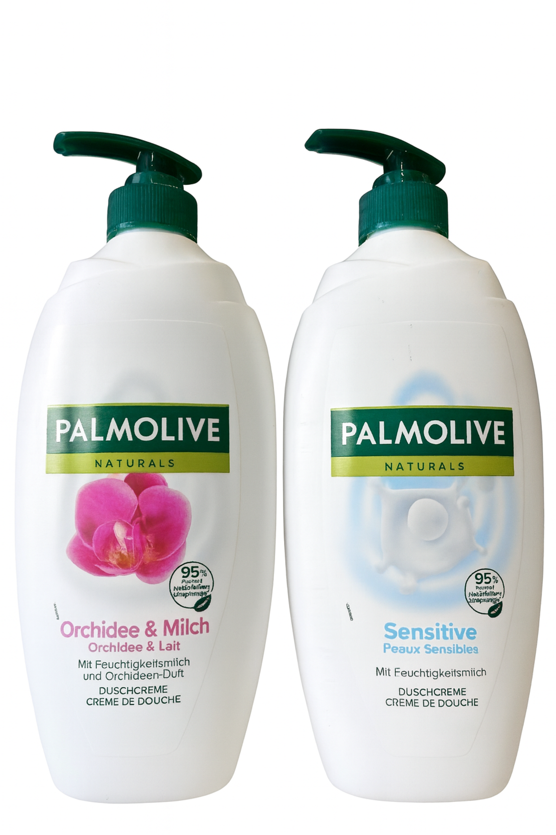 МИКС КАШОН ДУШ ГЕЛ PALMOLIVE 750мл ПОМПА 8бр. ORCHIDEA - 4бр SENSITIVE - 4бр