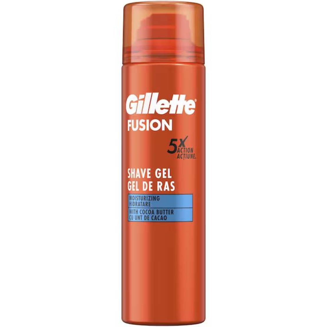 GILLETTE GEL FUSION 5 200 ml Moisturizing