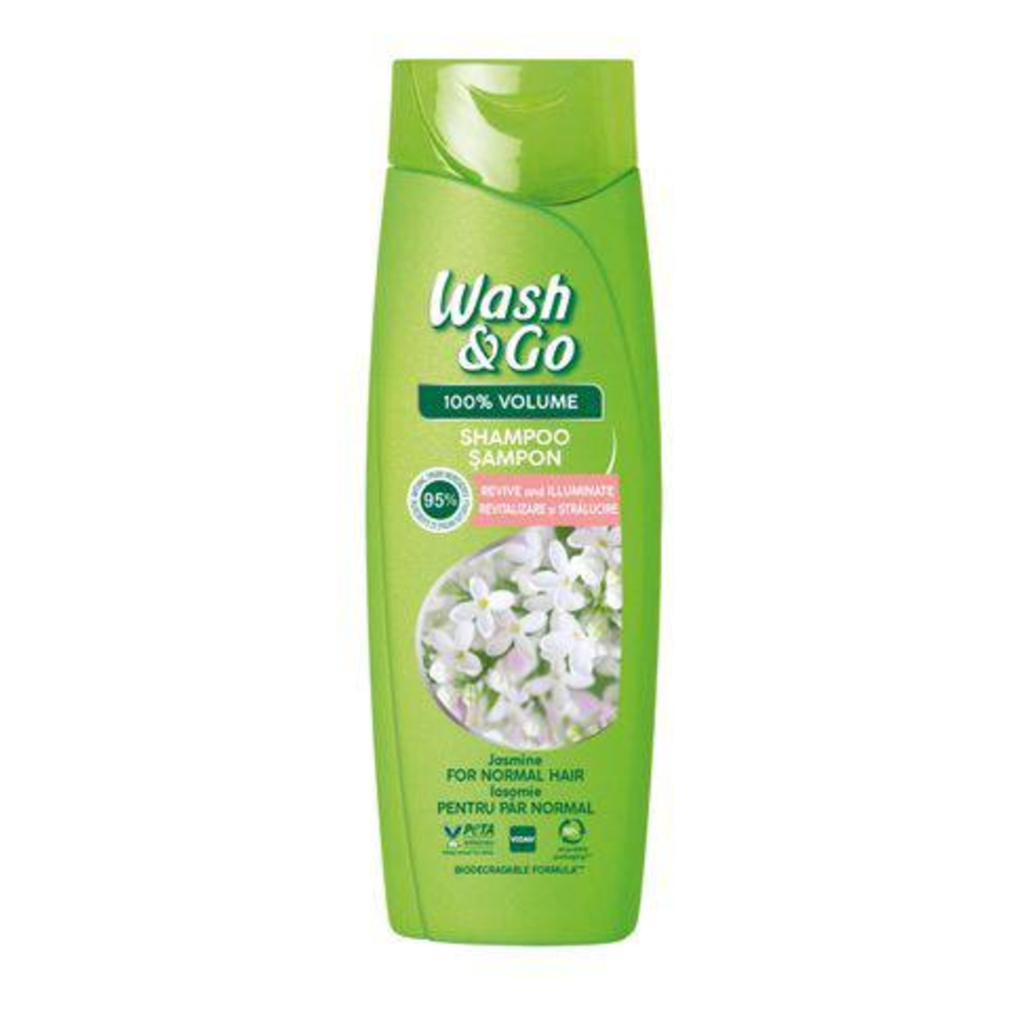 Шампоан WASH & GO 360ml JASMINE