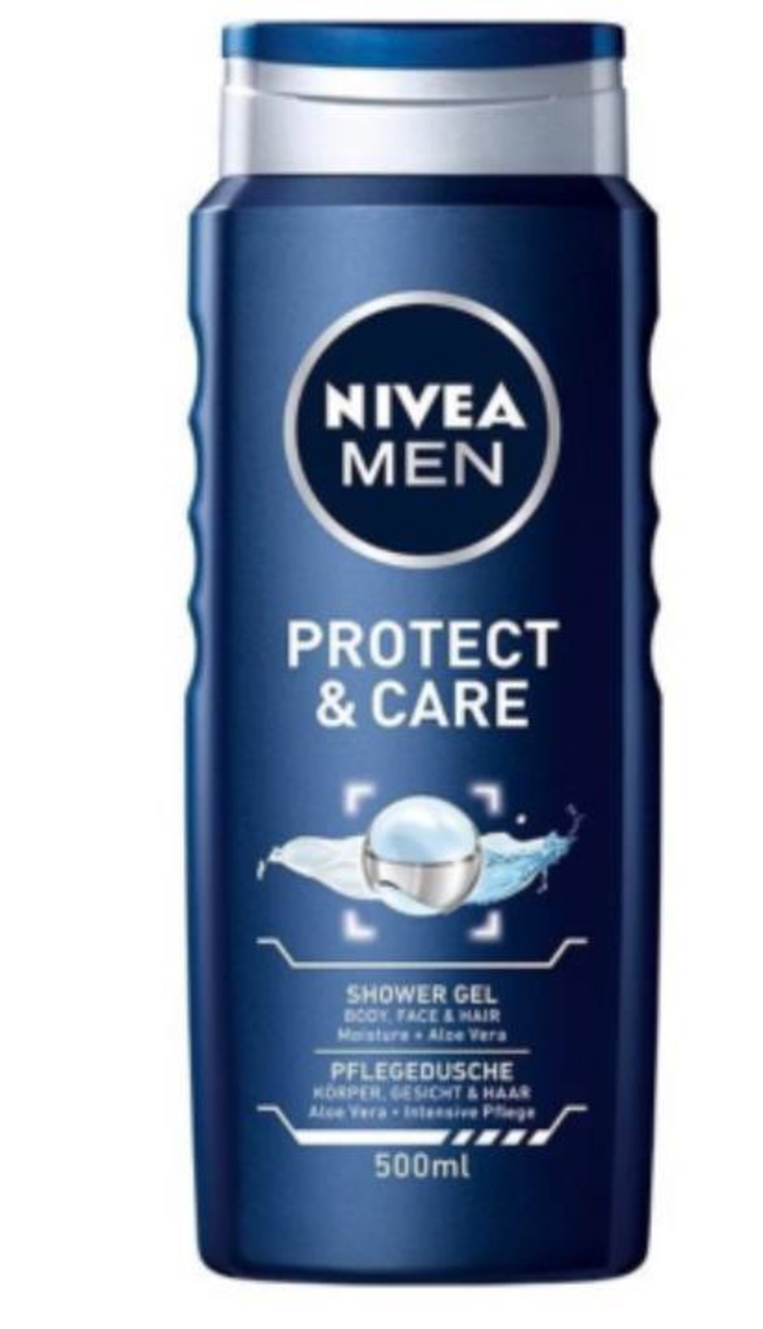 ДУШ ГЕЛ НИВЕЯ 500мл MEN КОСА И ТЯЛО PROTECT & CARE