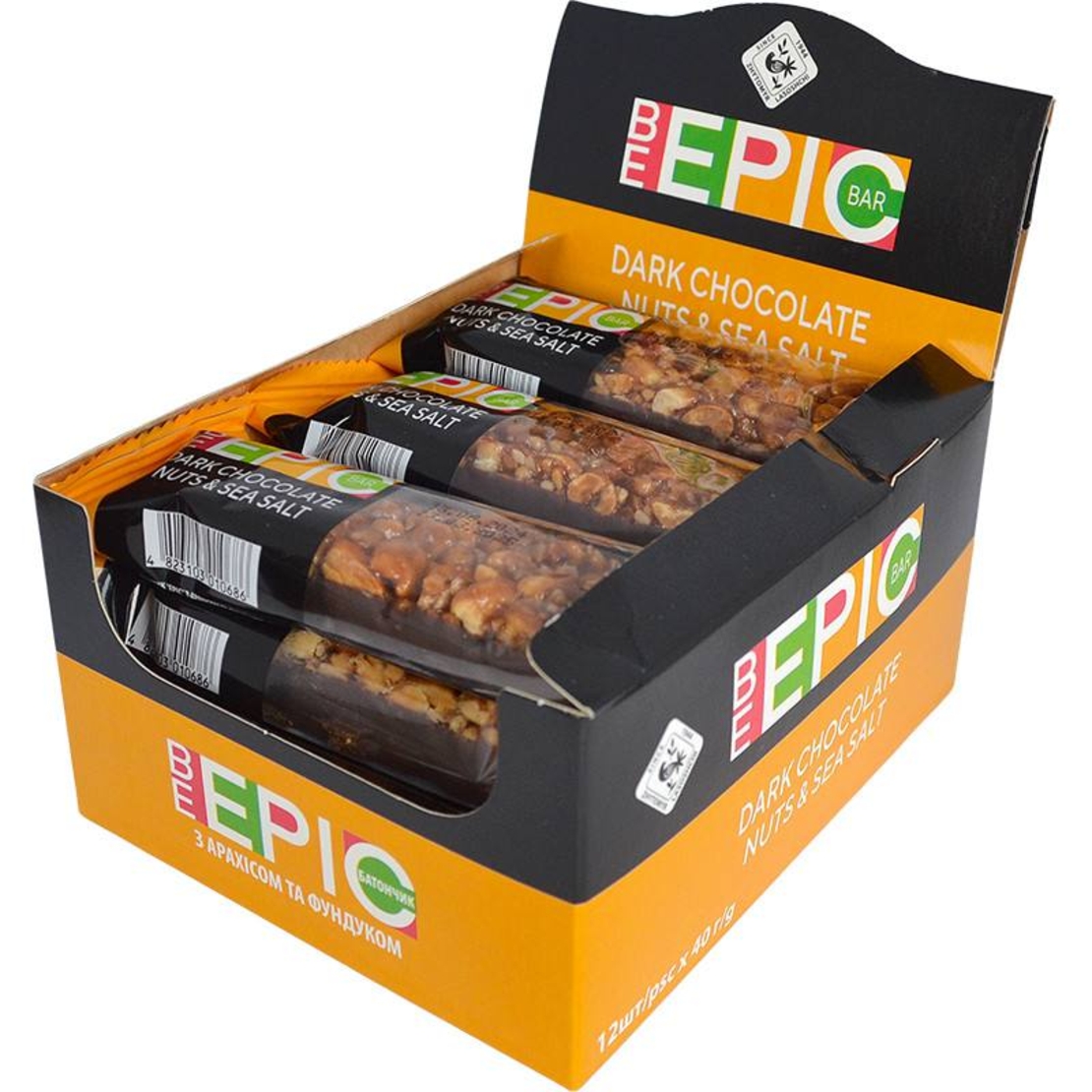Десерт Epic с фъстък и лешник 12 × 40 г (Украйна)