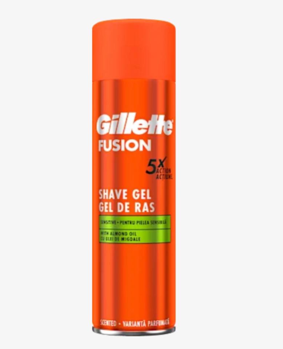 GILLETTE GEL FUSION 5 200 ml Aloe Sensitive