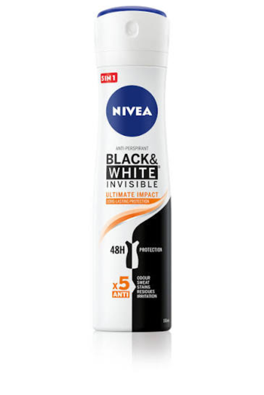 NIVEA DEO 150ml INVISIBLE BLACK & WHITE ULTIMATE