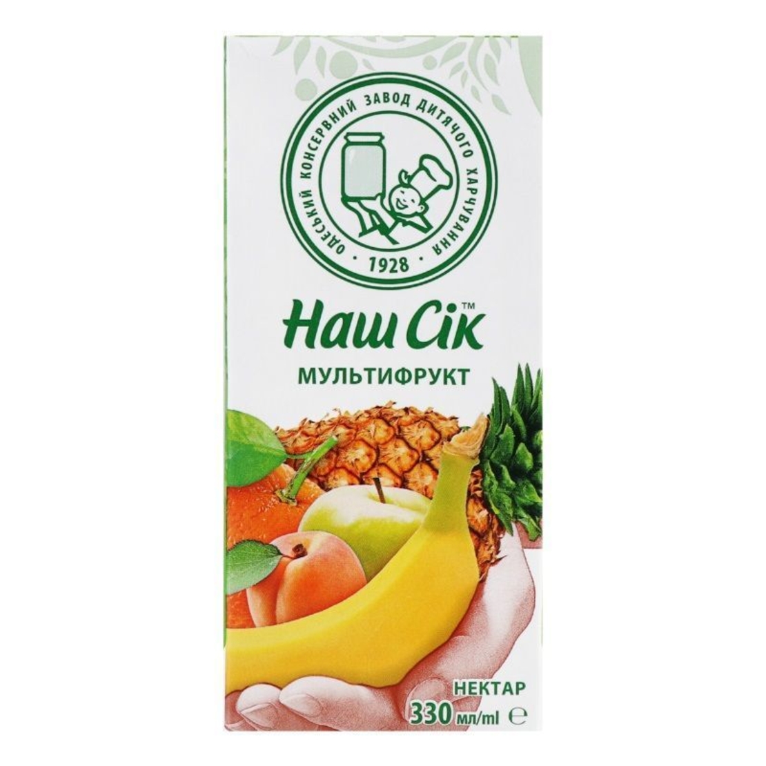 Наш Сок Мултифрукт 330 мл (Украйна)