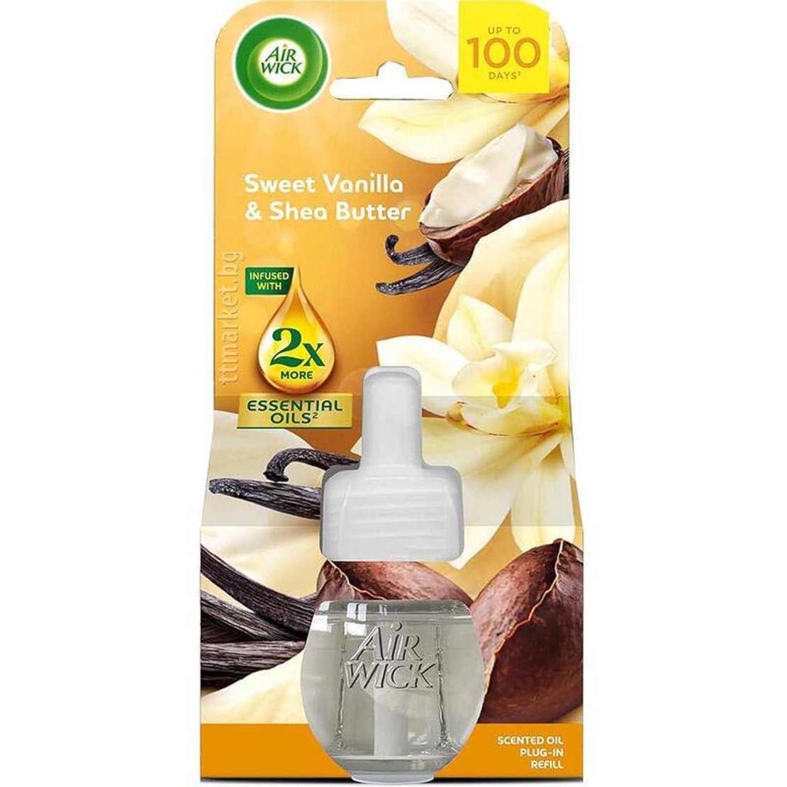 ПЪЛНИТЕЛ ЕЛ. AIRWICK 19мл VANILLA & ORCHIDEA