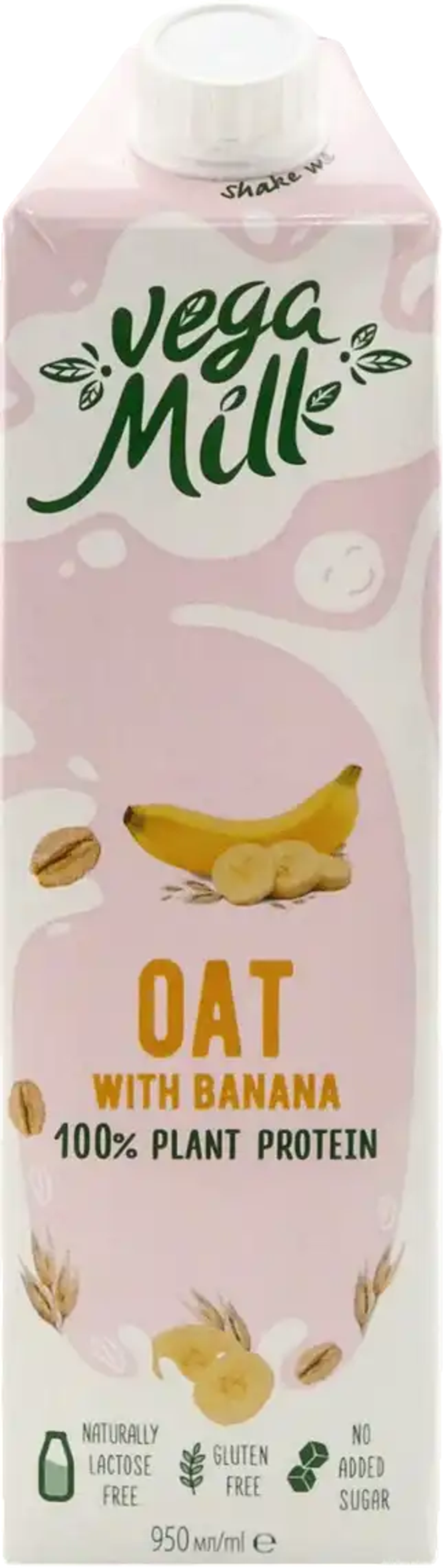 VEGA Mill Овес–Банан 950 мл