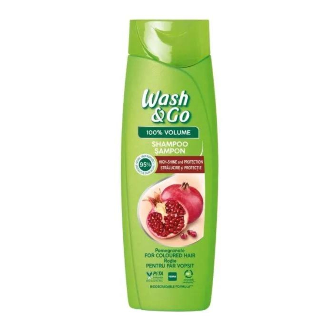 Шампоан WASH & GO 360ml POMEGRANATE