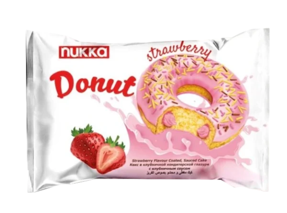Nukka Donut – Донът Ягода 24 бр