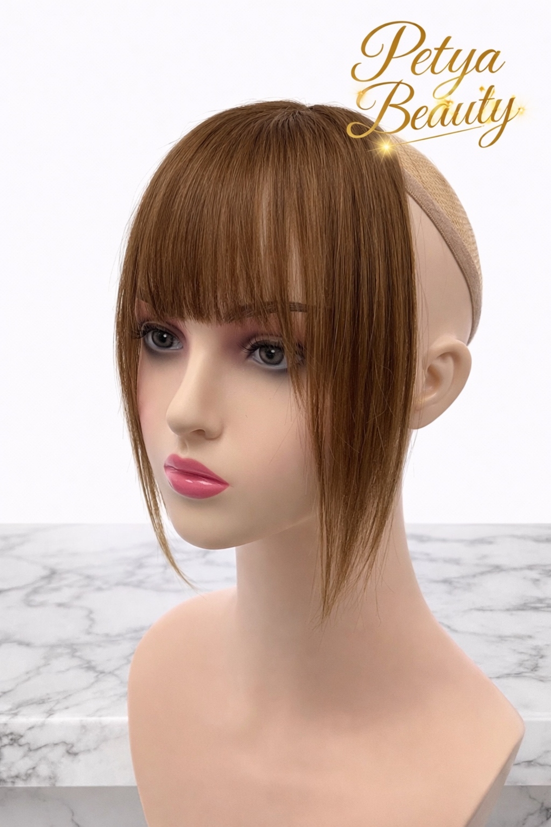 Бретон - 100% естествен косъм - Светъл карамел