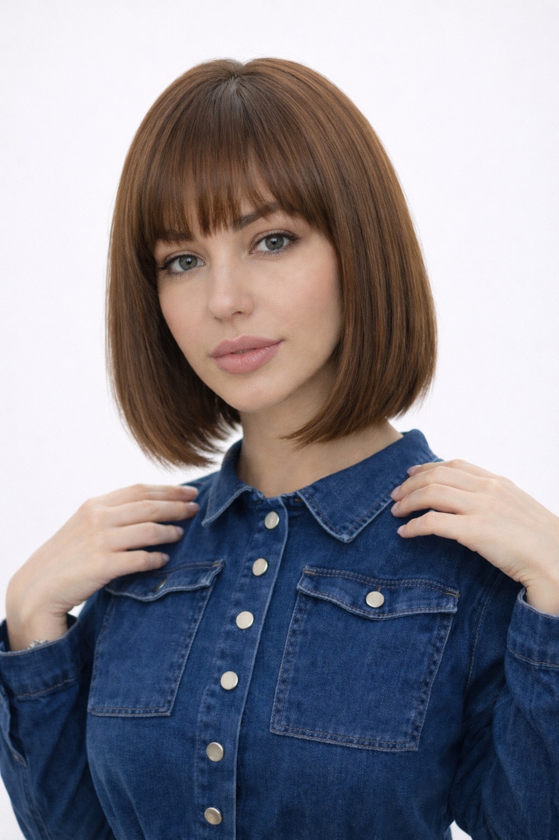 Перука - 100% естествен косъм - ЕВА