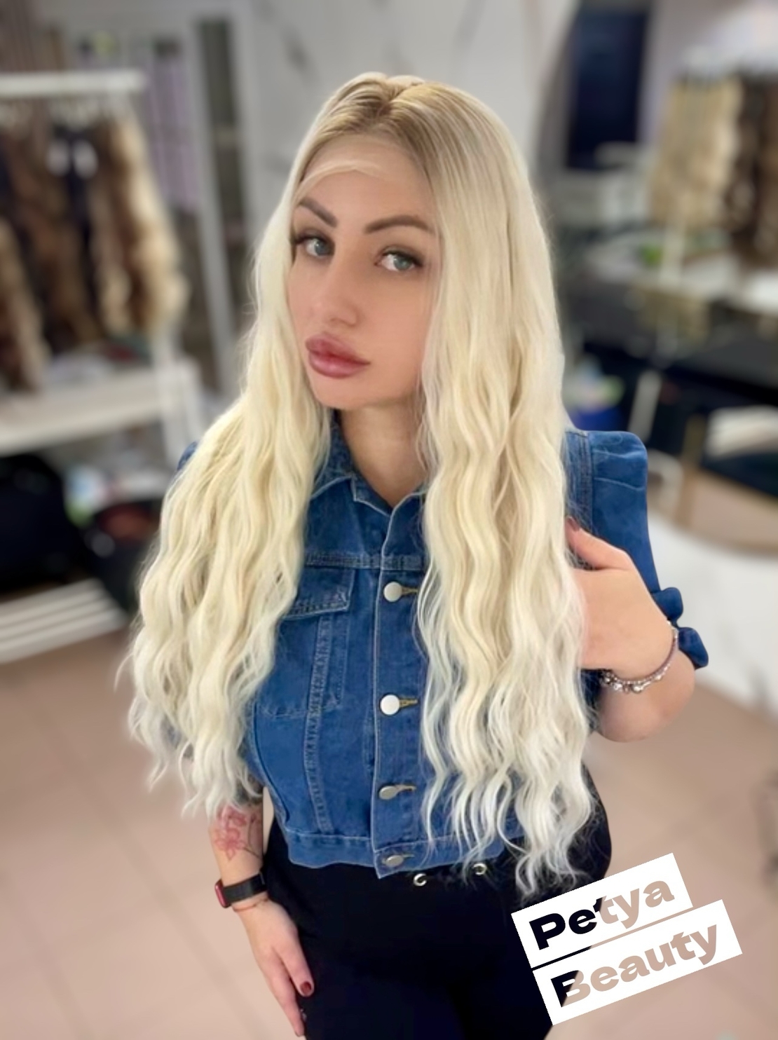 Перука - ПАМЕЛА - РЕАЛИСТИЧЕН скалп