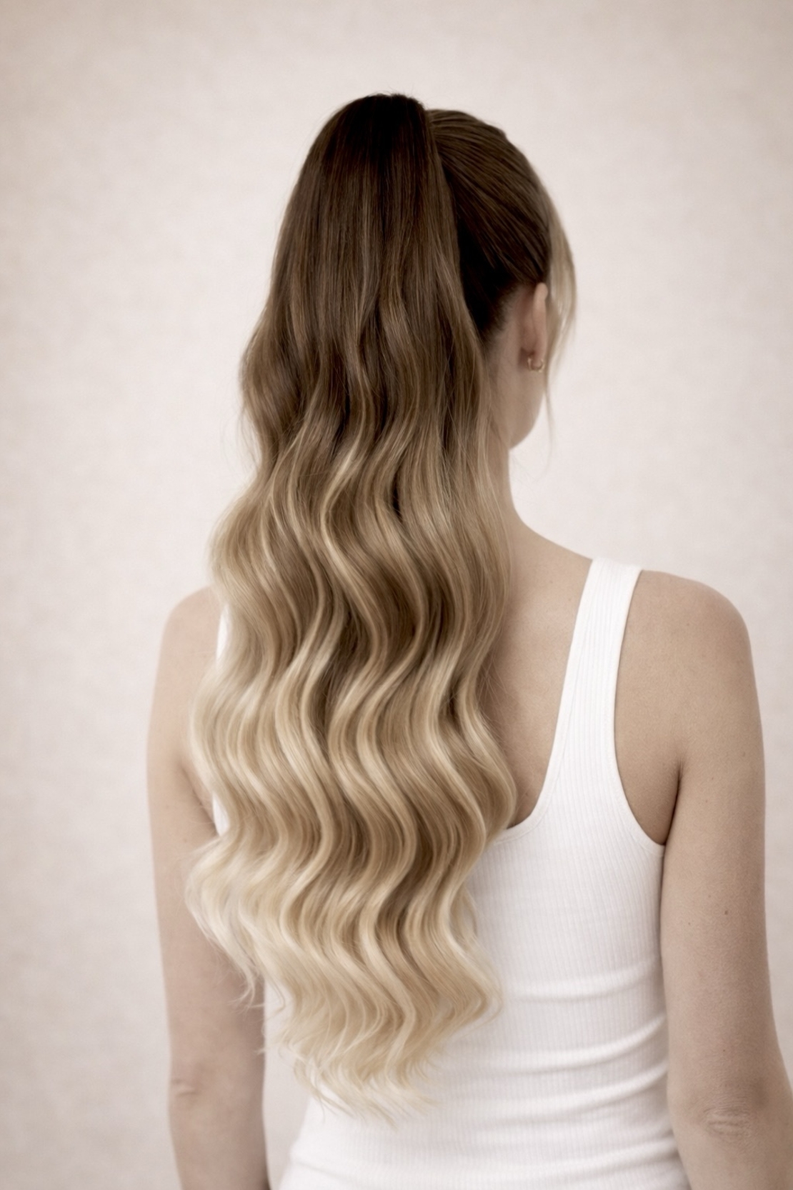 Опашка с шнола - ОМБРЕ (ВЪЛНИ)